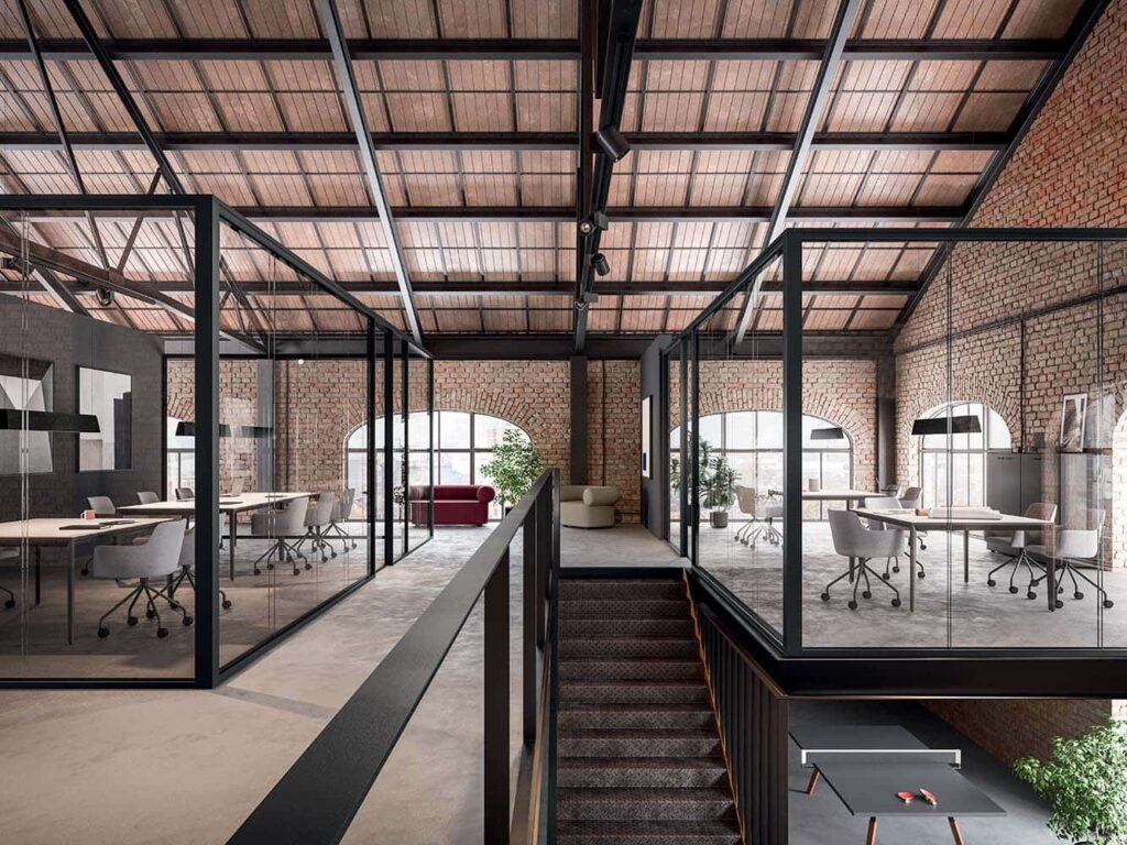 Sejna soba z izboljšano akustiko za videokonference